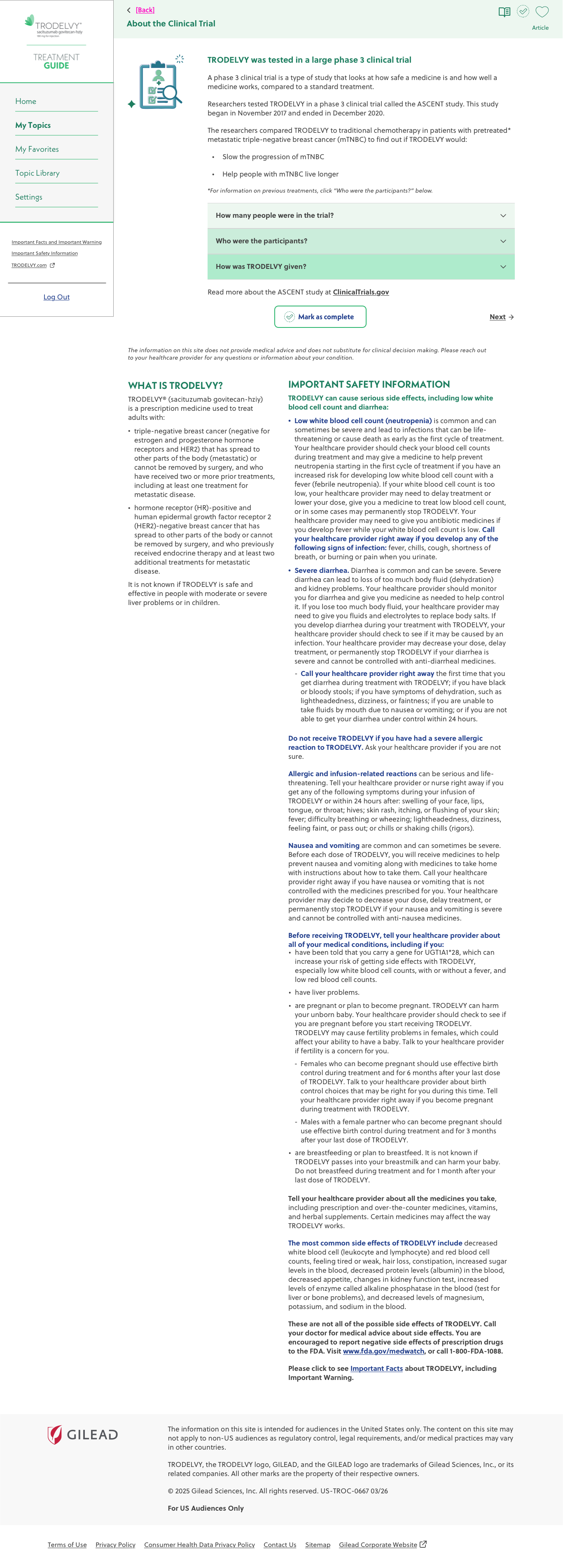 Trodelvy Patient Treatment Guide Desktop Design 5